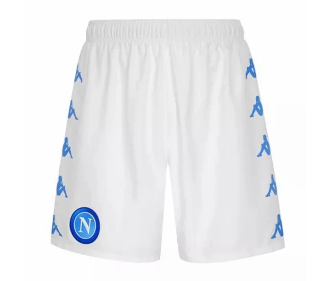 Pantaloncini Away SSC Napoli Bianchi 2020 2021