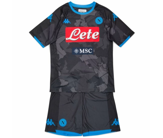 SSC Napoli Kit Camo District Kit Kids