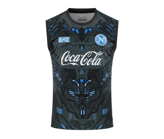 Canotta allenamento uomo SSC Napoli Ebony 25-26