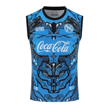 Canotta allenamento azzurro cielo uomo SSC Napoli 25-26