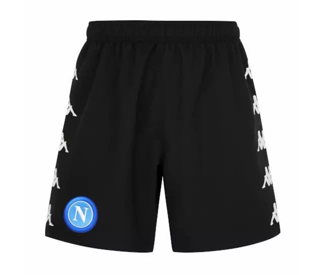 SSC Napoli Third Shorts Black 2020 2021