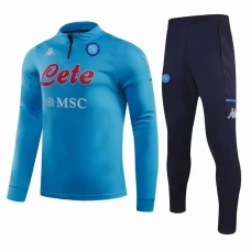 SSC Napoli Tuta Tecnica Allenamento Calcio Blu 2020