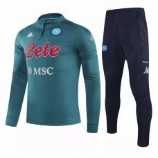 SSC Napoli Tuta Tecnica Allenamento Calcio Verde 2020