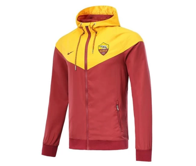 Roma Giacca Windrunner Gialla 2018/19