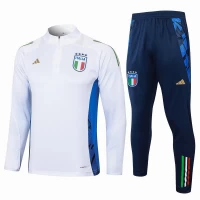 Tuta da calcio tecnica da allenamento bianca da uomo Italia 2024-25