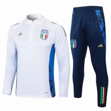 Tuta da calcio tecnica da allenamento bianca da uomo Italia 2024-25