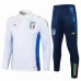 Tuta da calcio tecnica da allenamento bianca da uomo Italia 2024-25