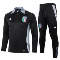 Tuta da calcio tecnica da allenamento nera da uomo Italia 2024-25