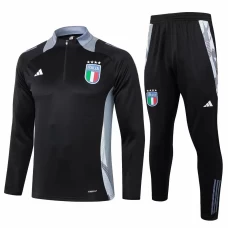 Tuta da calcio tecnica da allenamento nera da uomo Italia 2024-25