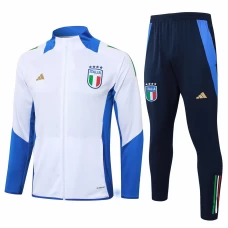 Tuta da calcio da allenamento e presentazione bianca da uomo Italia 2024-25