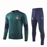 Tuta da calcio tecnica allenamento verde Italia 2019/20 - Puma